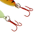4PCS Fishing Lures Micro Hard Bait Life-Like Baits Minnow Lure with Treble Hooks