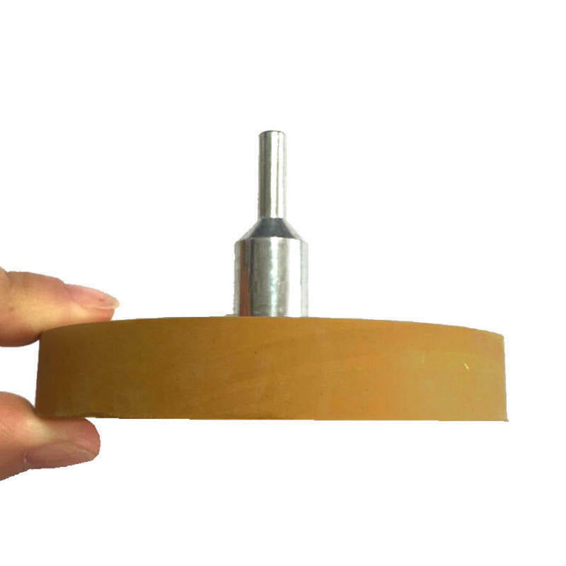 1 x  Soft Rubber Eraser Wheel Glue Automobile Degluer for Electric Drill New