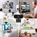Webcam 720P 30fps FHD Cam with Mic for PC Laptop Desktop Notebook Chrome