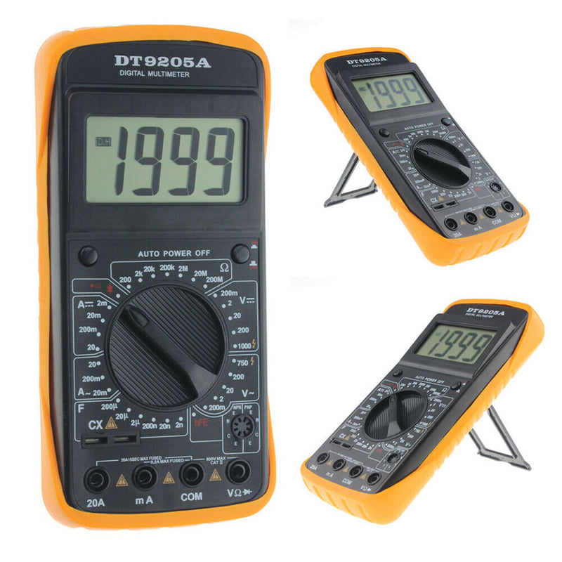 Digital AC/DC LCD Display Professional Electric Handheld Tester Multimeter