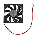 5X(DC 12V 0.18A 2 Pin Connector PC Computer Case Cooling Fan 80x80mm C2C5)