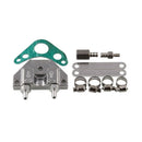 Universal Motorcycle Cnc Aluminum Engine Oil Cooler Cooling Radiator Kit Fo
