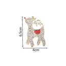 Deer shape Keychain Pendant DIY Point Drill Key chain Decoration Brand new