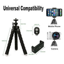 Phone Tripod With Bluetooth Remote Flexible