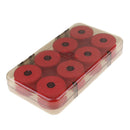 16pcs Fishing Line Bobbin Spools EVA Foam Reels Bobbins Spools w/Storage Box