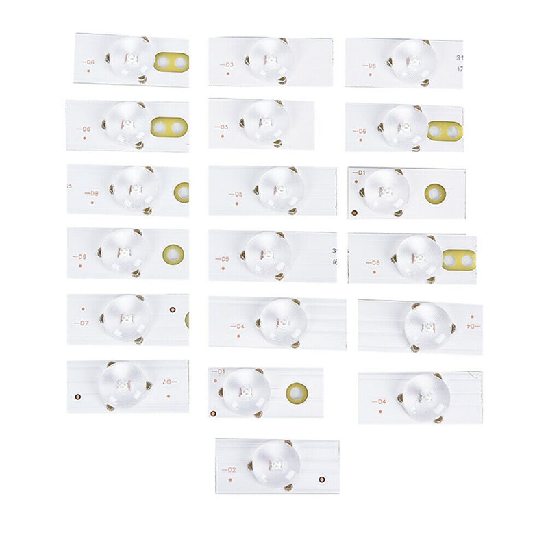 20pcs 3V Lens Lamp Beads with Optical Lens Fliter for LED TV Backlight Beads Nw