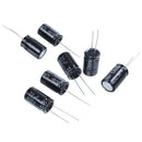 20 Pcs Radial Electrolytic Capacitors Black 13Mm X 21Mm, 10 Pcs 22UF 400V & R9V3