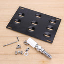 Front Bumper Tow Hook License Plate Mounting Bracket Holder For BMW 1 3 X5
