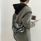 Fashion Zebra Print Shoulder Handbag Women Chain Travel Tote Messenger Bag