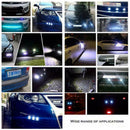 3/4" Marker Lights Triple Diode LED Truck Trailer Clearance Indicator Red N J9N4