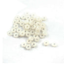 50 Pcs M2.5 Thread Nylon Hex Nut Threaded Spacer Support for PCB Board