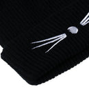 Women  Cat Ears Hat Knitted Acrylic Warm Winter Beanie Caps Crochet Fur