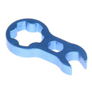 1Set Mountain Bike Gas Air Nozzle Tire Presta Valve Core Nut With Install WrSEAU