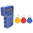 Handheld 125Khz Duplicator Copier Writer Programmer Reader + Keys + Cards E