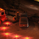 Portable Orange Car Twinkle Star LED Road Flashing Warning Light Emergency L Hn