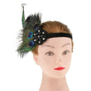 Women's 1920s Flapper Feather Headband 20s Party Headpiece Accessories