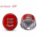 Engine Start Stop Button Push Button Ignition Switch Cover Replacement for