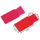 Adhesive Rectangle Leather Elastic Pen Holder for Notebooks Journals Clipboar%!