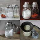 Mason Jar Shaker Lids 2 Pack Shake Cocktails or Your Best Dry Rub - Mix Spi