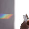 Optical Glass Triple Triangular Prism Physics Teaching Light Spectrum 9cm