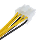 4pin to 8pin motherboard cpu power adapter cable power supply lin Gw