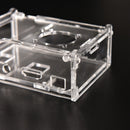 Transparent Clear Case Enclosure Box+Cooling Fan Raspberry Pi 2 Mo 3C