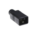 EC320 C19 Rewirable Socket IEC320 C19 16A Power Cord Male Connector WA-0001 3C
