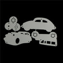 4pcs Classic Cars Metal Cutting Dies For DIY Scrapbooking Album Paper Cards JR