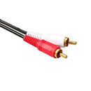 2 RCA to 2 XLR Male Audio Cable Cord Wire, 1.5m/4.92ft