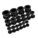16PCS Stainless Steel Flesh Tunnels Ear Connects to Expander Stretcher Drilling