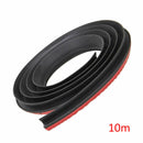 10M P-shape Car Door Edge Rubber Seal Strip Weatherstrip Seals Hollow Strip NUK