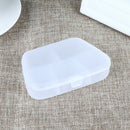 5 Grids Portable Sealed Pill Box Medicine Storage Holder Case Container