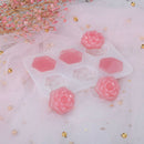 6 x Rose Flower Chocolate Silicone Mould Mold Homemade DIY Baking Tools CraSEAU