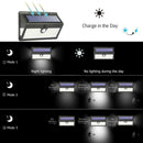 44LED Solar Light Motion Sensor Garden Outdoor Yard IP65 Security Wall Lamp
