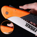 Folding Mini Saw TPR Handle Manganese Steel Collapsible Woodworking Saw