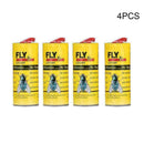 4x Eco friendly Insect Bug Fly Glue Paper Catcher Trap Strip Ribbon Tape St S0F5
