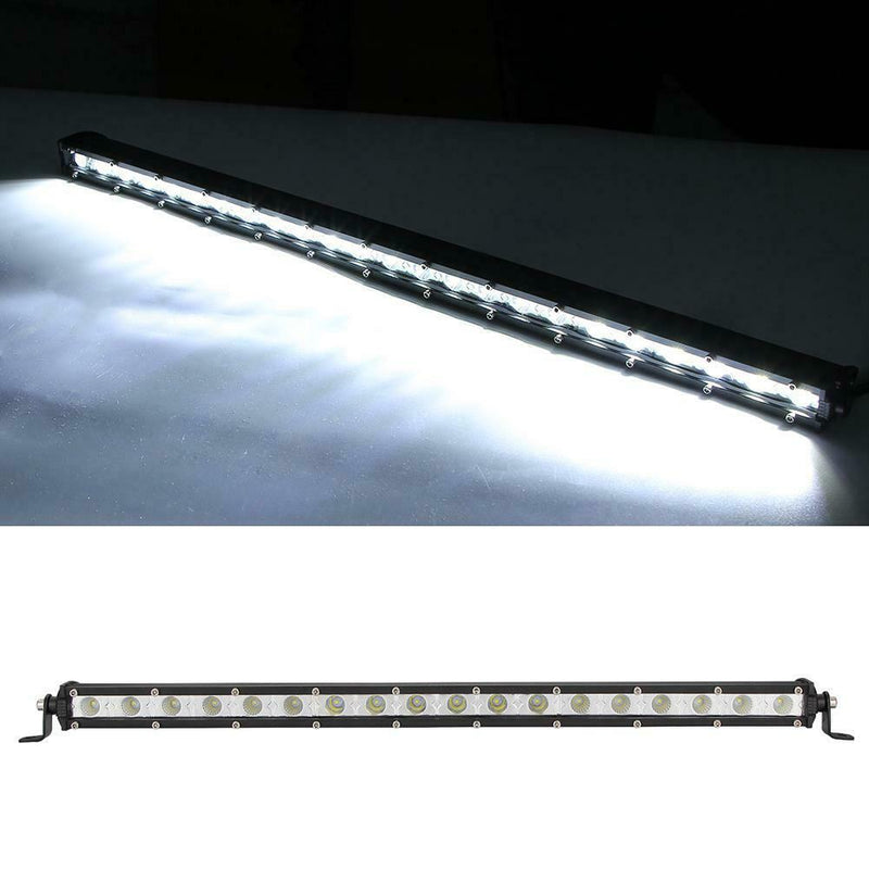 20In 54W LED Work Light Bar Waterproof Flood Spot Combo Beam Offroad Boat Lamp