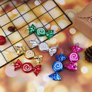 6pcs/bag Candy Shape Ornament Colorful Mini Gift Box Christmas Tree Pend kiA.3C