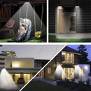 5000Mah Outdoor Solar Light With 66Pcs Led 1000Lm Adjustable Angle Wireless