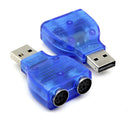 USB Male to PS2 Female Cable Adapter Converter Use For Keyboard Mouse  R8YYUSE