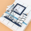 Mediterranean House Key Storage Holder Case Wall Mounted Wooden Storage Box