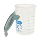 2Pcs Cereal Container Storage Containers Keepers BPA Free Blue1000ml+800ml