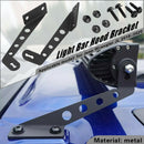 LED Work Light Bar Hood Mounting Brackets Holder Kit for Jeep Wrangler JL 18-20