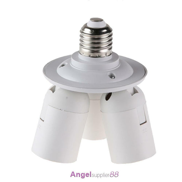 3/4 in1E27 Base Socket Splitter Light Lamp Bulb Adapter(E27-3E27)