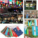 Russia World Cup Football Bunting national Flags Garland Party Decor Hot