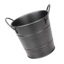 Stainless Fries Baskets Chips Bucket Dessert Appetizer Snacks Bucket Black