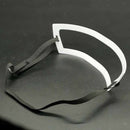 Neckline Hairline Beard Shaping Template Trimming Comb Shaving Tool White