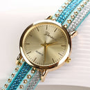 8 Colors Luxury Casua Wristwatch Watch Women Dress Watch Skyblue A