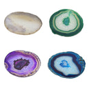 4x Agate Slice Quartz Crystal Mixed 2