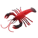 2 x Plastic Lobster & Crab Statue Ocean Animal Statue Garden Sculpture Decor